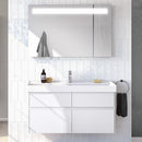 Villeroy & Boch Collaro washbasin with vanity unit and More to See 14 mirror