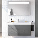 Villeroy & Boch Collaro washbasin with vanity unit and More to See 14 mirror