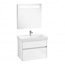 Villeroy & Boch Collaro washbasin with vanity unit and More to See 14 mirror