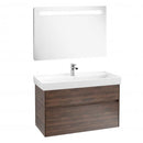 Villeroy & Boch Collaro washbasin with vanity unit and More to See 14 mirror