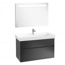 Villeroy & Boch Collaro washbasin with vanity unit and More to See 14 mirror