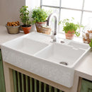 Villeroy & Boch double butler sink