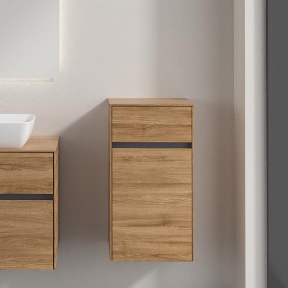Villeroy & Boch Embrace side unit with 1 door and 1 pull-out compartment