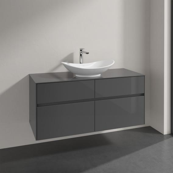 Villeroy & Boch Embrace vanity unit with 4 pull-out compartments for 1 countertop washbasin
