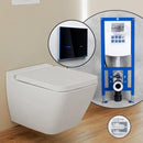 Villeroy & Boch Finion complete SET wall-mounted toilet with neeos pre-wall element flush plate