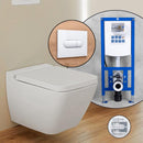 Villeroy & Boch Finion complete SET wall-mounted toilet with neeos pre-wall element flush plate