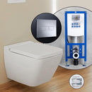 Villeroy & Boch Finion complete SET wall-mounted toilet with neeos pre-wall element flush plate