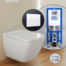 Villeroy & Boch Finion complete SET wall-mounted toilet with neeos pre-wall element flush plate