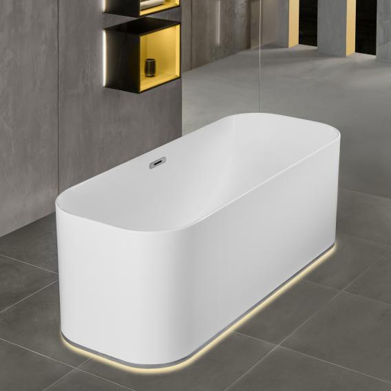 Villeroy & Boch Finion freestanding oval bath with Emotion function