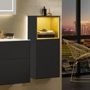 Villeroy & Boch Finion side unit with 1 door, rack element top