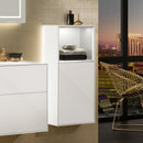 Villeroy & Boch Finion side unit with 1 door, rack element top