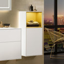 Villeroy & Boch Finion side unit with 1 door, rack element top