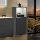 Villeroy & Boch Finion side unit with 1 door, rack element top