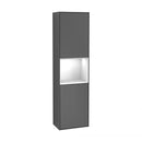 Villeroy & Boch Finion tall unit with 2 doors, rack element central