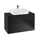 Villeroy & Boch Finion vanity unit with 2 pull-out compartments for countertop basins