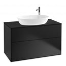 Villeroy &amp; Boch Finion 梳妝台，適用於檯面洗臉盆，附 2 個拉出式隔層