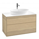 Villeroy &amp; Boch Finion 梳妝台，適用於檯面洗臉盆，附 2 個拉出式隔層