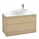 Villeroy &amp; Boch Finion 梳妝台，適用於檯面洗臉盆，附 2 個拉出式隔層