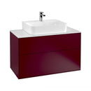 Villeroy & Boch Finion vanity unit with 2 pull-out compartments for countertop basins