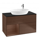 Villeroy & Boch Finion vanity unit for countertop washbasin with 2 pull-out compartments, rack element