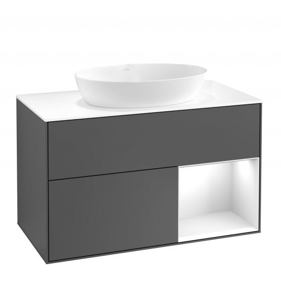 Villeroy & Boch Finion vanity unit for countertop washbasin with 2 pull-out compartments