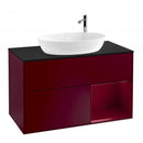 Villeroy &amp; Boch Finion 梳妝台，適用於檯面洗臉盆，附 2 個拉出式隔層