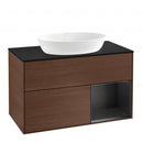 Villeroy &amp; Boch Finion 梳妝台，適用於檯面洗臉盆，附 2 個拉出式隔層