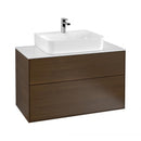 Villeroy & Boch Finion vanity unit with 2 pull-out compartments for countertop basins