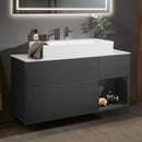 Villeroy & Boch Finion vanity unit with 3 pull-out compartments for countertop basins, rack element right