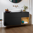 Villeroy &amp; Boch Finion 梳妝台，適用於檯面洗臉盆，附 3 個拉出式隔層，右側置物架