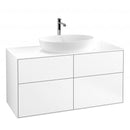 Villeroy & Boch Finion vanity unit for countertop washbasin with 4 pull-out compartments
