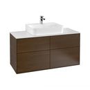 Villeroy & Boch Finion vanity unit with 4 pull-out compartments for countertop basins