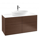 Villeroy & Boch Finion vanity unit for countertop washbasin with 4 pull-out compartments