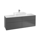 Villeroy & Boch Finion vanity unit with 4 pull-out compartments for countertop basins