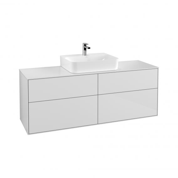 Villeroy & Boch Finion vanity unit with 4 pull-out compartments for countertop basins