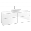 Villeroy & Boch Finion vanity unit for countertop washbasin with 4 pull-out compartments