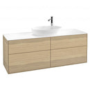 Villeroy & Boch Finion vanity unit for countertop washbasin with 4 pull-out compartments