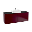 Villeroy & Boch Finion vanity unit with 4 pull-out compartments for countertop basins