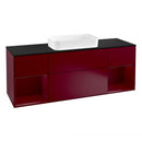Villeroy & Boch Finion vanity unit for countertop basin with 4 pull-out compartments, rack element left & right
