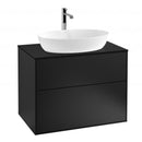 Villeroy &amp; Boch Finion 梳妝台，適用於檯面洗臉盆，附 2 個拉出式隔層