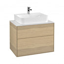Villeroy & Boch Finion vanity unit with 2 pull-out compartments for countertop basins