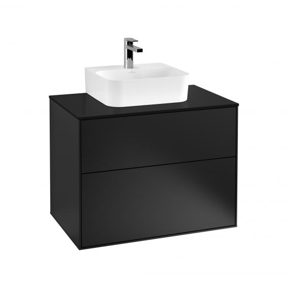 Villeroy &amp; Boch Finion 洗手盆盥洗台，附 2 個拉出式隔層