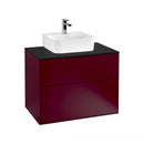 Villeroy &amp; Boch Finion 洗手盆盥洗台，附 2 個拉出式隔層