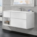 Villeroy & Boch Finion vanity unit with 3 pull-out compartments, rack element
