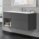 Villeroy & Boch Finion vanity unit with 3 pull-out compartments, rack element