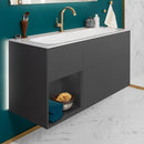 Villeroy & Boch Finion vanity unit with 3 pull-out compartments, rack element