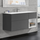Villeroy & Boch Finion vanity unit with 3 pull-out compartments, rack element