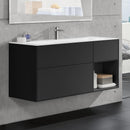 Villeroy & Boch Finion vanity unit with 3 pull-out compartments, rack element