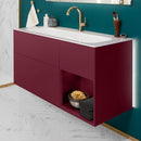 Villeroy & Boch Finion vanity unit with 3 pull-out compartments, rack element