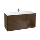 Villeroy & Boch Finion vanity unit with 3 pull-out compartments, rack element